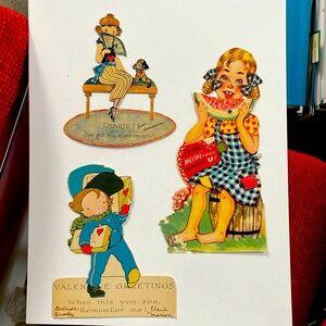 VINTAGE VALENTINES: 3 Total